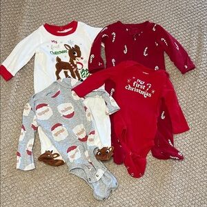 Christmas onesies | set of 4